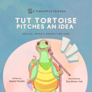 Tut Tortoise pitches an idea